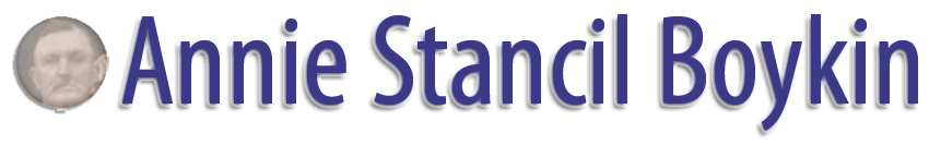 Annie Stancil Boykin pagetopper