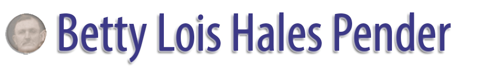 Betty Lois Hales Pender Pagetopper