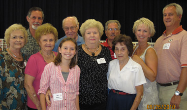 Harvey Branch members pose for a group photo at the 2010 Stancil Family Reunion in Kenly, North Carolina.