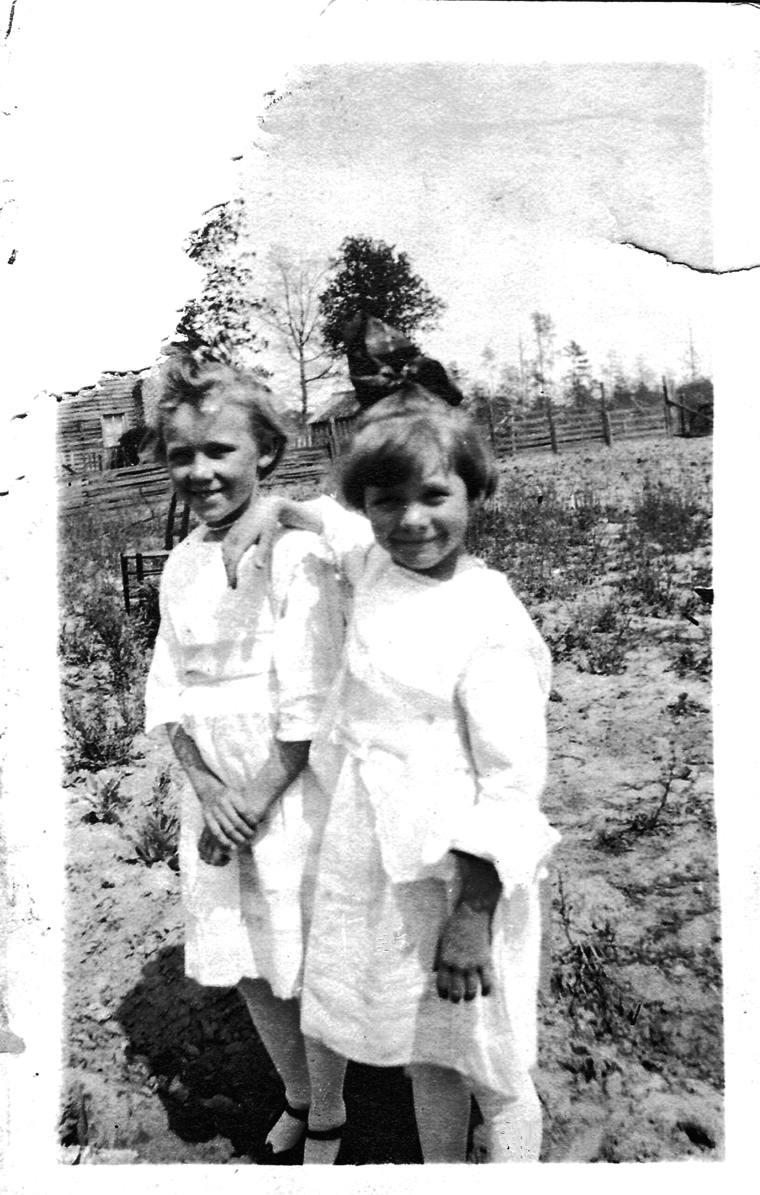 Leafy and Carrie Mozelle Stancil in 1918.