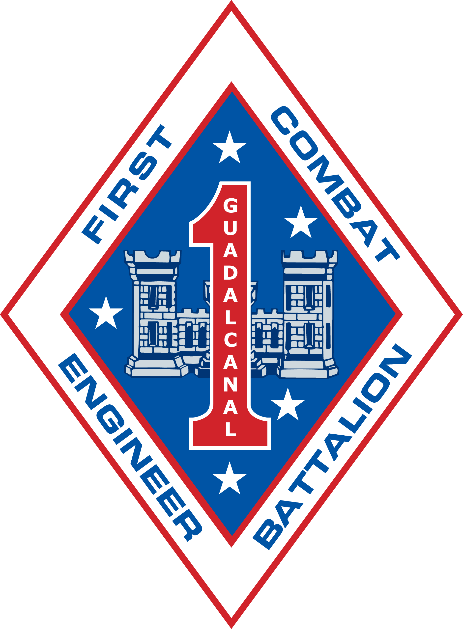 First Combat Engineer Battalion insignia